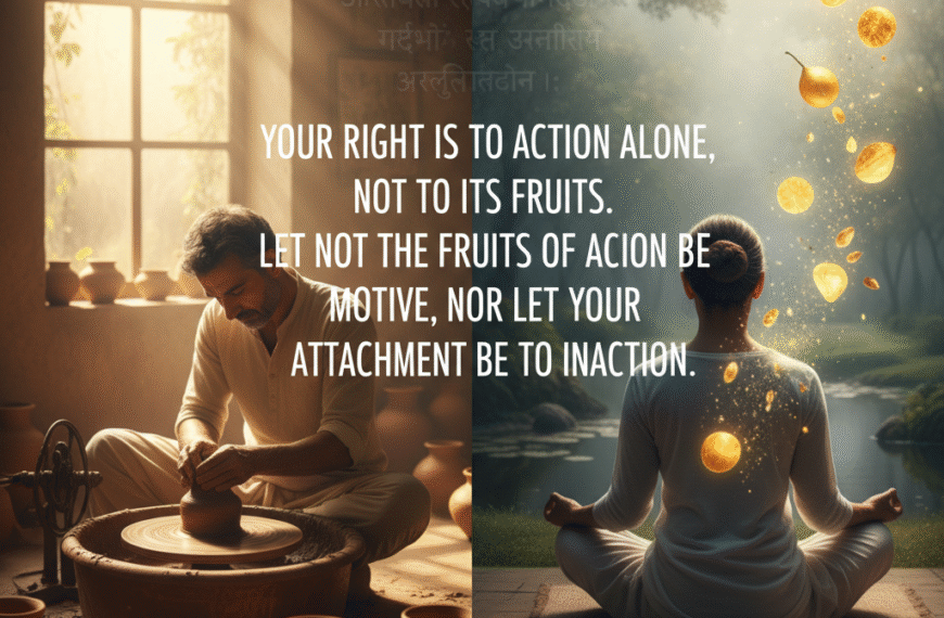 A Journey from Darkness to Divine Light: The Sacred Liberation of Jada – Srimad Bhagavad Gita Chapter-III